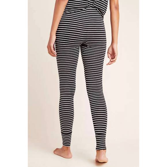 NEW MAISON DU SOIR madrid legging in navy stripe - Picture 4 of 4